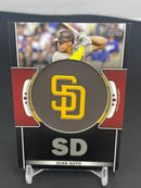 2023 TOPPS SERIES ONE - COMMEMORATIVE TEAM LOGO PATCH - J. SOTO - #TLP-JS - #'D/299 - RELIC