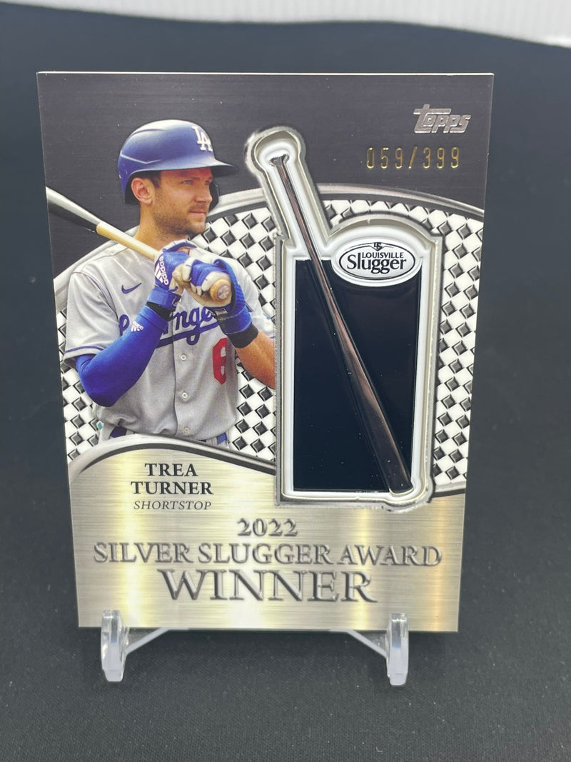 2023 TOPPS SERIES TWO - SILVER SLUGGER AWARD WINNER - T. TURNER - #SSP-TT - #'D/399 - RELIC