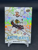 2024 UPPER DECK ICE - GOLD - ROOKIE ARCTIC ULATES - N. ALLAN - #AT-63 - #'D/25 - RC