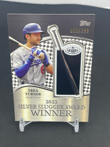2023 TOPPS SERIES TWO - SILVER SLUGGER AWARD WINNER - T. TURNER - #SSP-TT - #'D/399 - RELIC