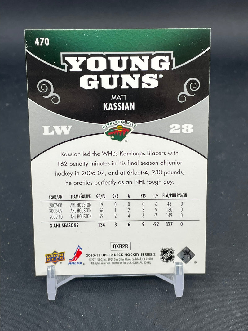 2010 UPPER DECK SERIES TWO - YOUNG GUNS - M. KASSIAN -