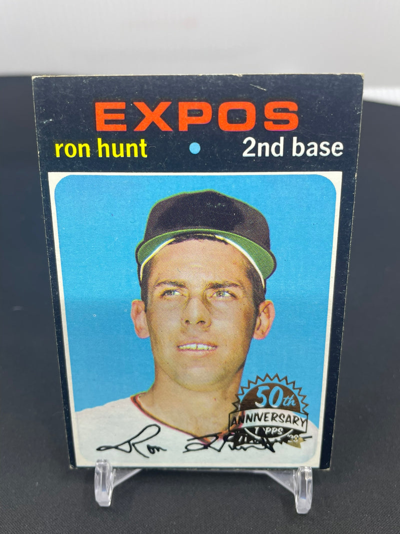 2020 TOPPS HERTITAGE - 50TH ANNIVERSARY BUYBACK - R. HUNT -