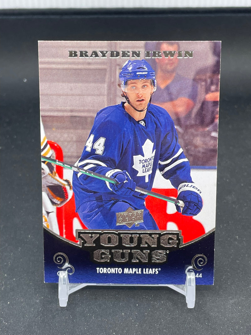 2012 UPPER DECK SERIES ONE - YOUNG GUNS - B. IRWIN -