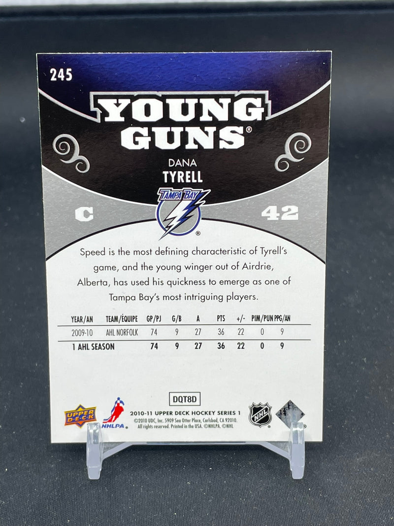 2012 UPPER DECK SERIES ONE - YOUNG GUNS - D. TYRELL -