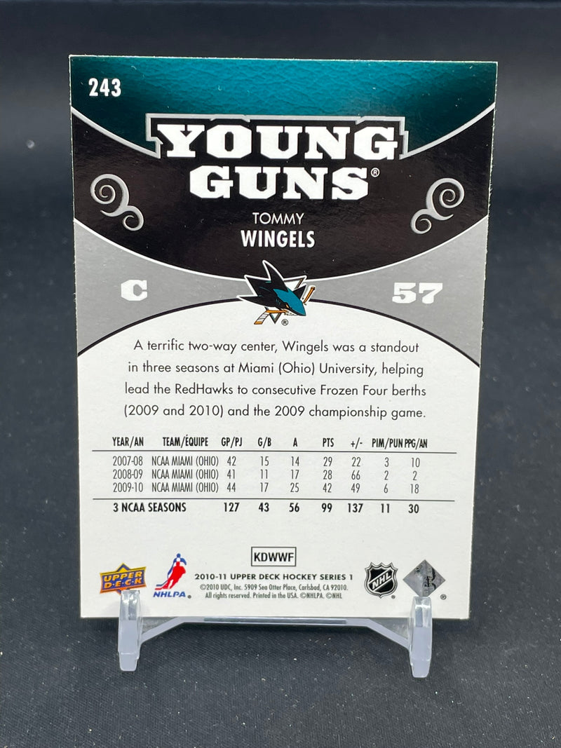 2012 UPPER DECK SERIES ONE - YOUNG GUNS - T. WINGELS -