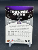 2010 UPPER DECK SERIES ONE - YOUNG GUNS - K. CLIFFORD -