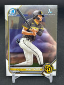 2022 TOPPS BOWMAN CHROME - 1ST BOWMAN - J. WOOD -