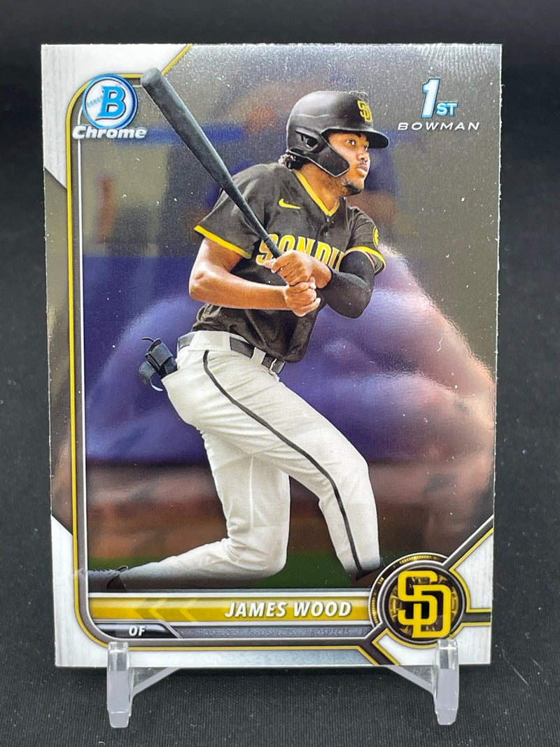 2022 TOPPS BOWMAN CHROME - 1ST BOWMAN - J. WOOD -