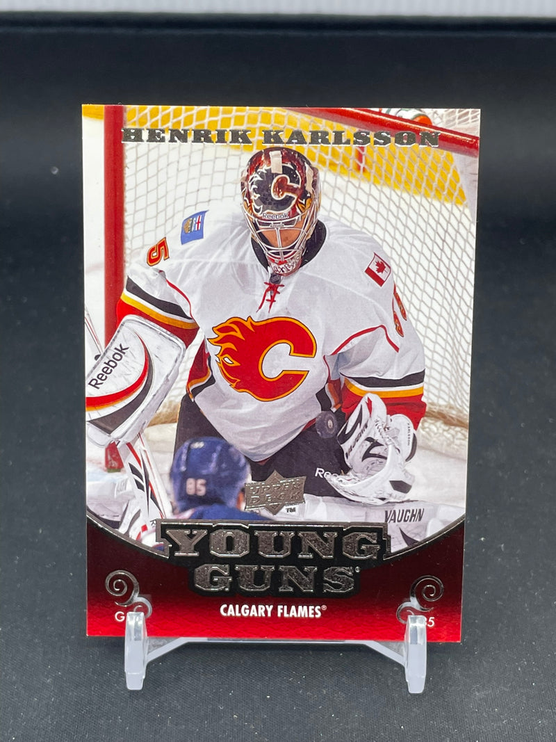 2010 UPPER DECK SERIES ONE - YOUNG GUNS - H. KARLSSON -