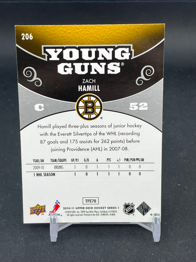 2010 UPPER DECK SERIES ONE - YOUNG GUNS - Z. HAMILL -