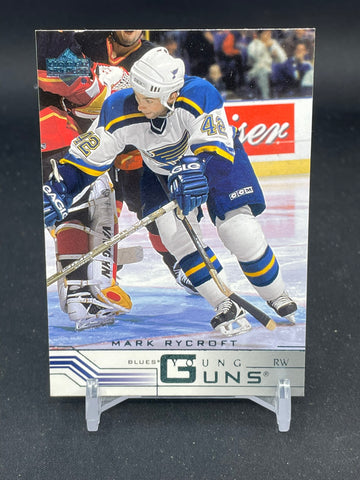 2001 UPPER DECK SERIES TWO - YOUNG GUNS - M. RYCROFT - #439 - RC
