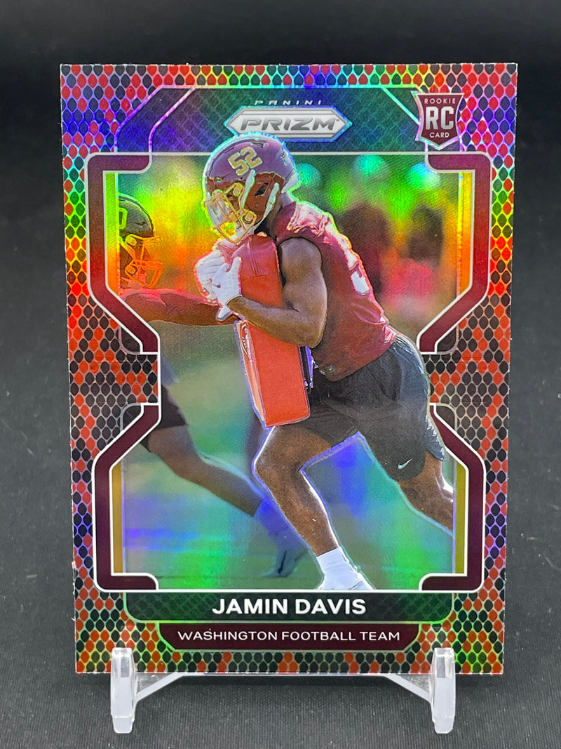 2021 PANINI PRIZM - SNAKESKIN PRIZM - J. DAVIS -