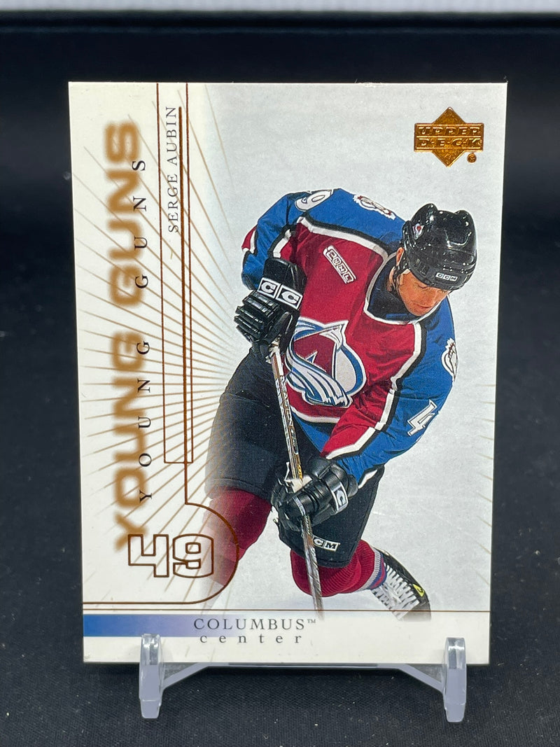 2000 UPPER DECK SERIES ONE - YOUNG GUNS - S. AUBIN -