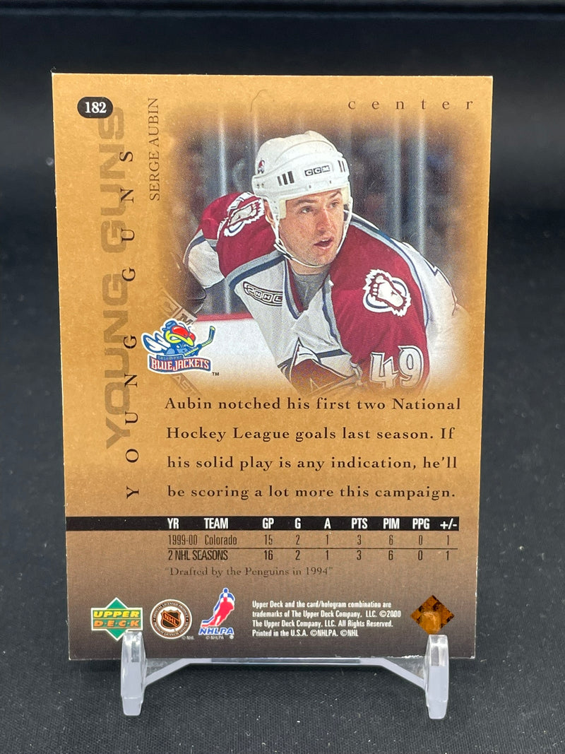 2000 UPPER DECK SERIES ONE - YOUNG GUNS - S. AUBIN -