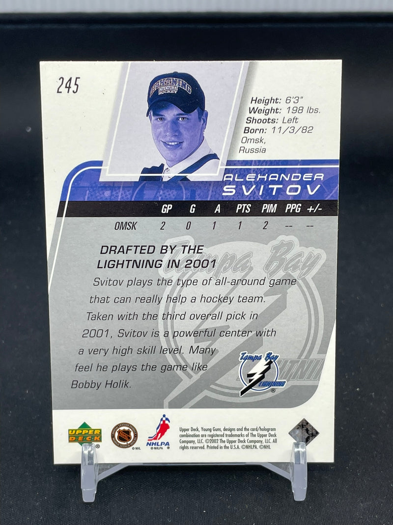 2002 UPPER DECK SERIES ONE - YOUNG GUNS - A. SVITOV -