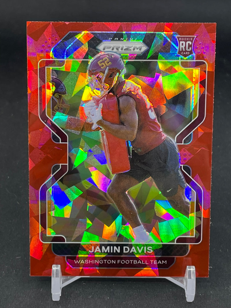 2021 PANINI PRIZM - RED ICE PRIZM - J. DAVIS -