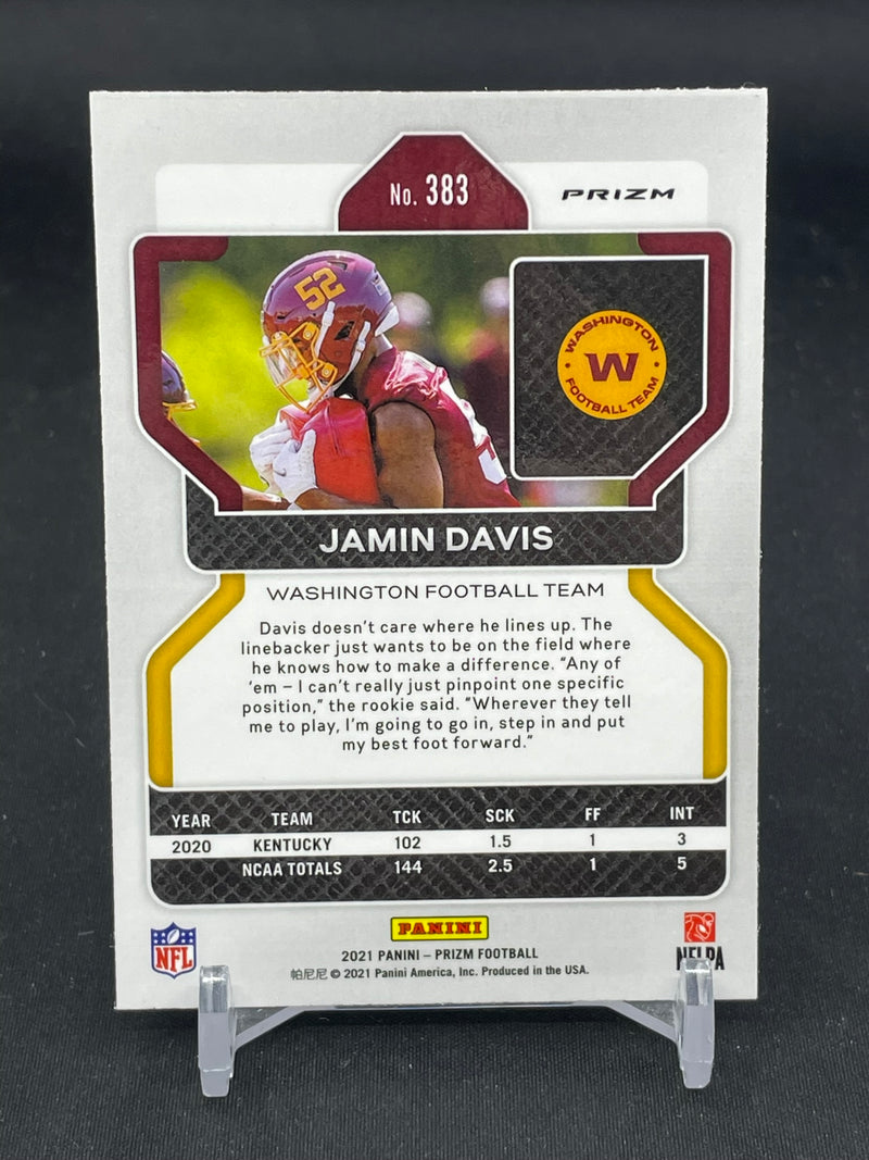 2021 PANINI PRIZM - SILVER PRIZM - J. DAVIS -