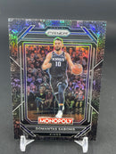 2022 PANINI PRIZM MONOPOLY - BLACK ICONS PRIZM - D. SABONIS -