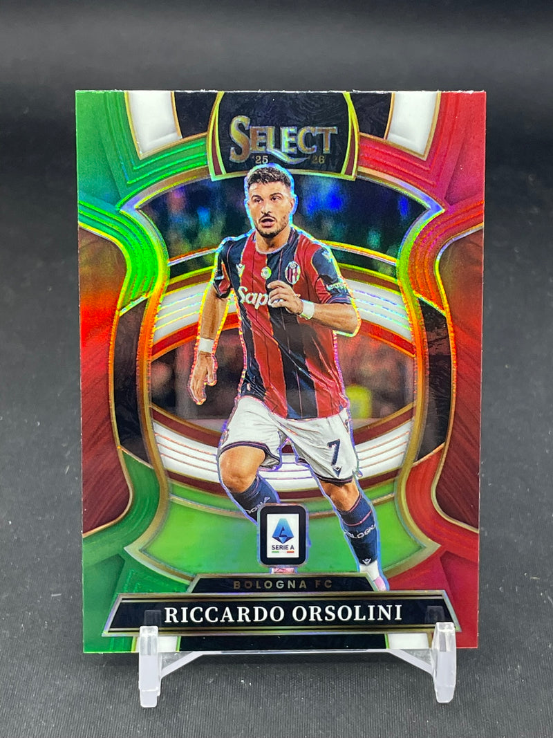 2025 PANINI SELECT SERIE A - GREEN WHITE RED PRIZM - R. OBSOLINI -