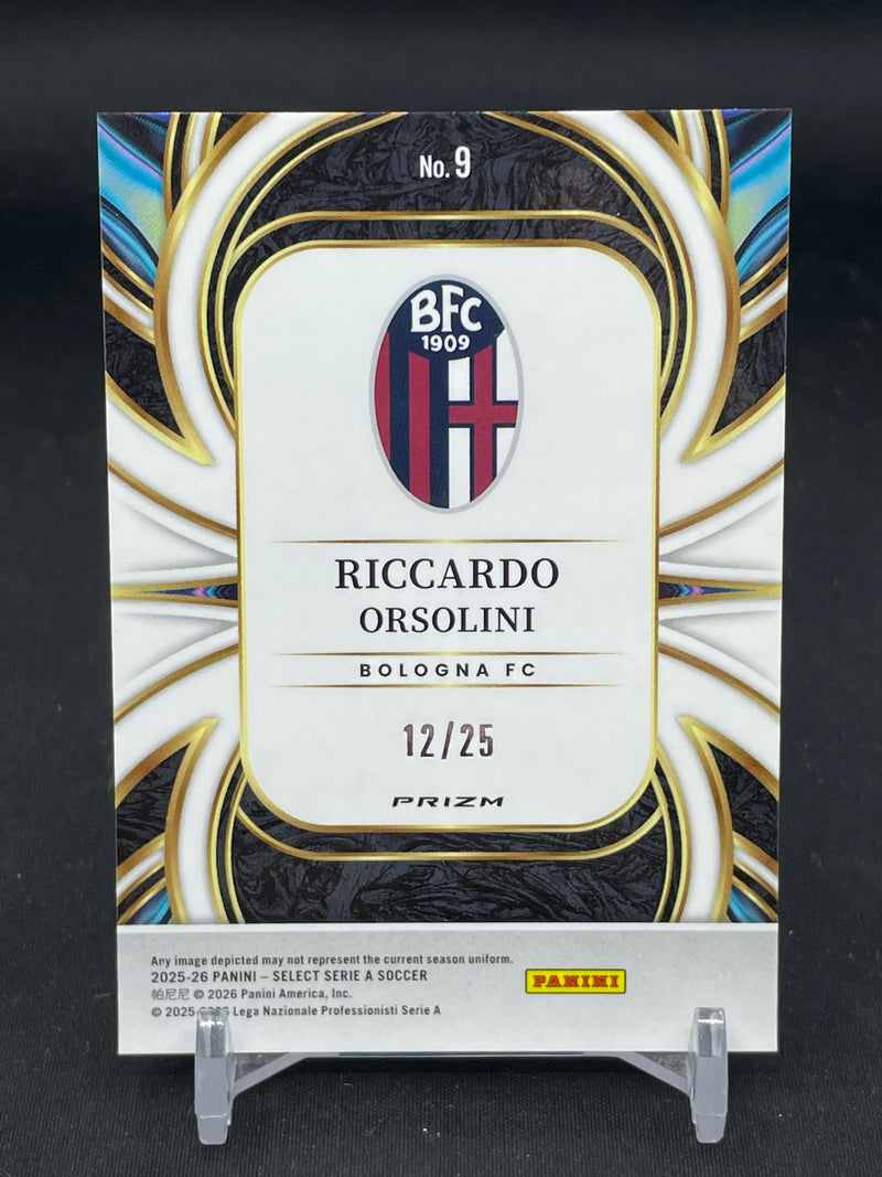 2025 PANINI SELECT SERIE A - PINK - EQUALIZERS - R. ORSOLINI - #9 - #'D/25