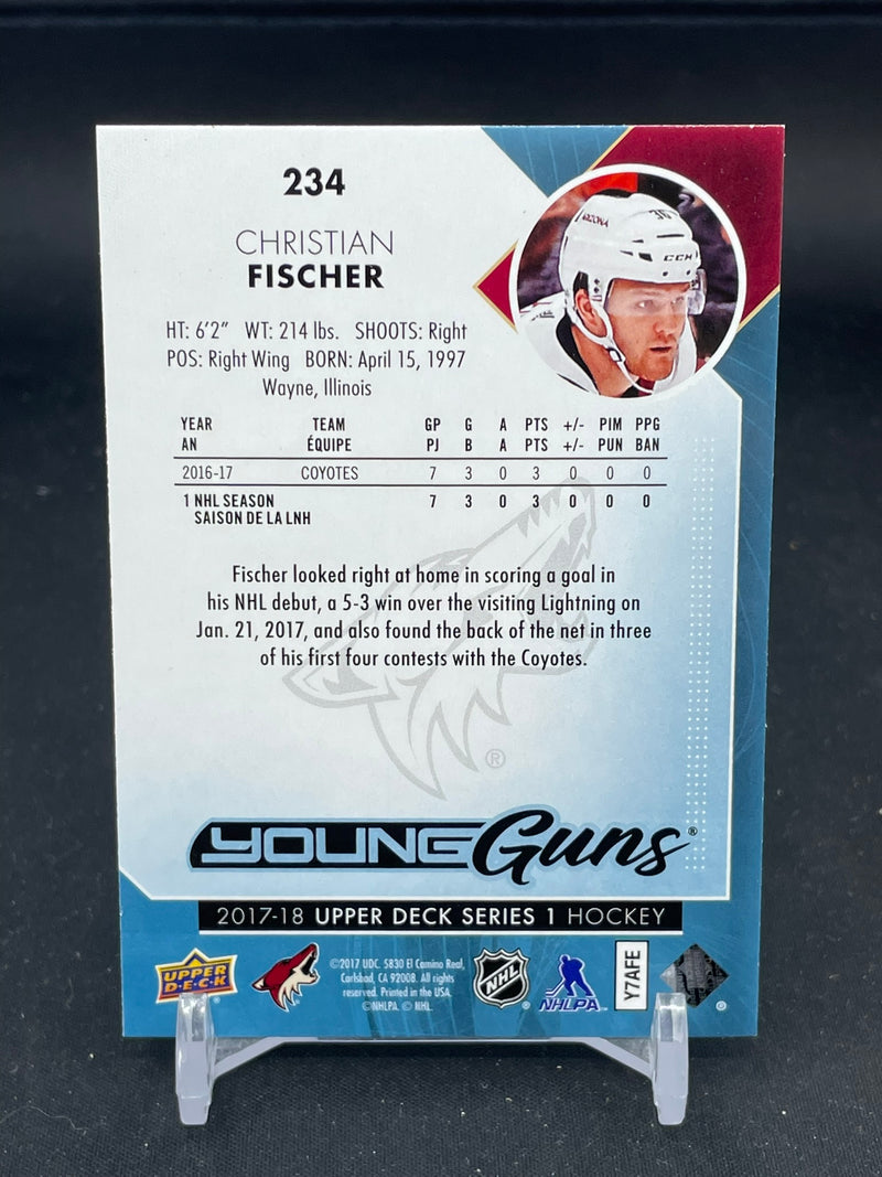 2017 UPPER DECK SERIES ONE - YOUNG GUNS - C. FISCHER -