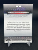 2024 TOPPS CHROME HYPERSPACE - SPARKLE REFRACTOR - NORTHERN MUSTAFARIAN - #18 - #'D/75