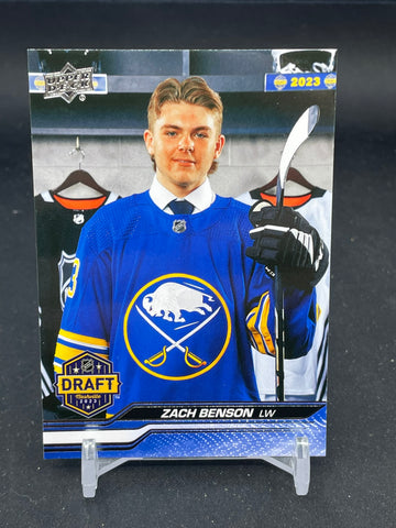 2023 UPPER DECK EXTENDED SERIES - 1ST ROUND ROOKIES - Z. BENSON - #739 - RC