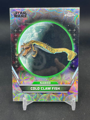 2024 TOPPS CHROME HYPERSPACE - NEBULA REFRACTOR - COLO CLAW FISH - #87