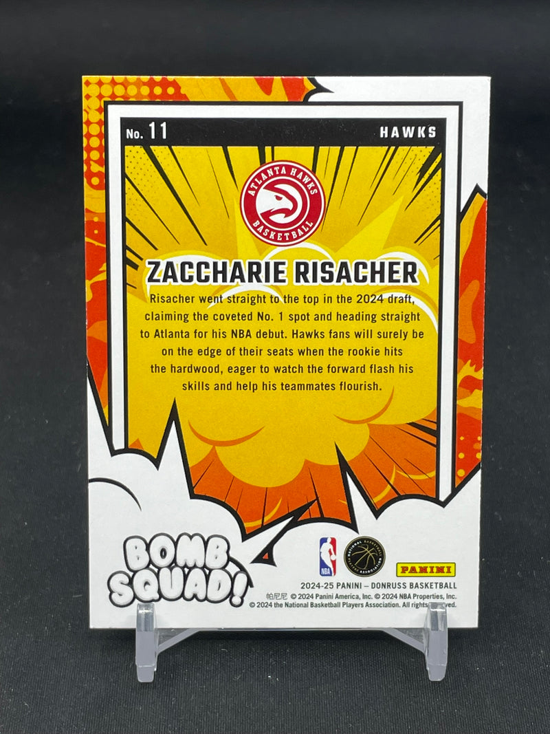 2024 PANINI DONRUSS - BOMB SQUAD! - Z. RISACHER -