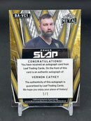 2025 LEAF METAL POWER SLAP - "THE MECHANIC" VERNON CATHEY - #BA-VC1 - #'D/1 - AUTOGRAPH