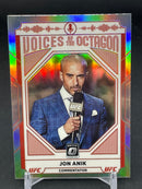 2022 PANINI DONRUSS OPTIC - PRIZM - VOICES OF THE OCTAGON - J. ANK -