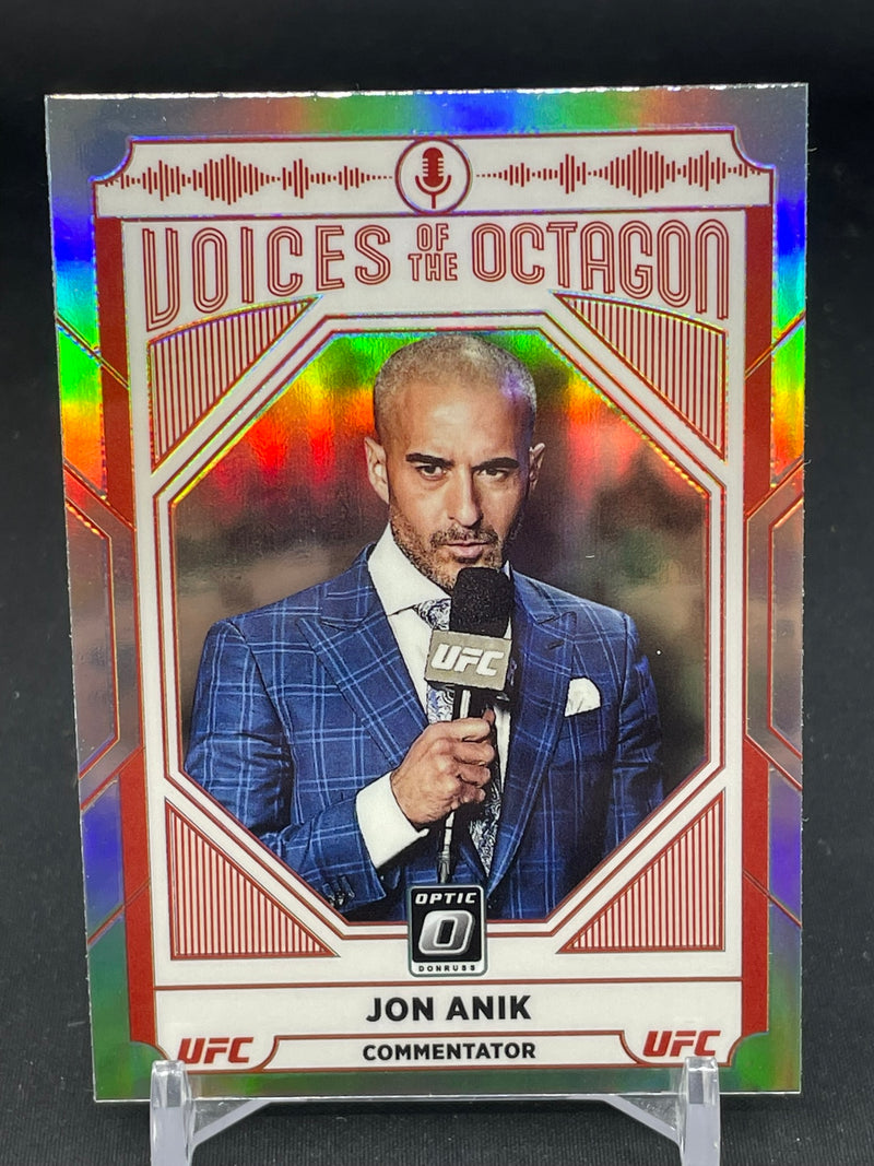 2022 PANINI DONRUSS OPTIC - PRIZM - VOICES OF THE OCTAGON - J. ANK -