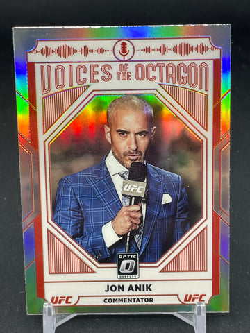 2022 PANINI DONRUSS OPTIC - PRIZM - VOICES OF THE OCTAGON - J. ANK - #122