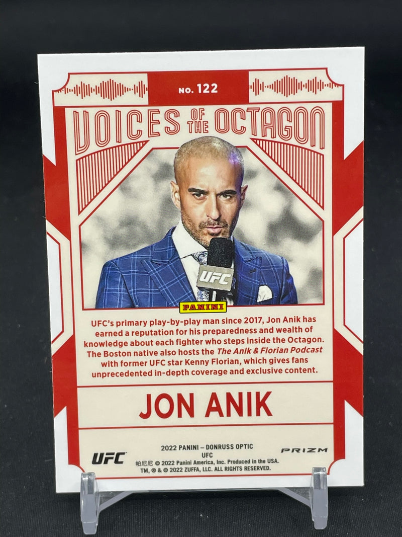 2022 PANINI DONRUSS OPTIC - PRIZM - VOICES OF THE OCTAGON - J. ANK -