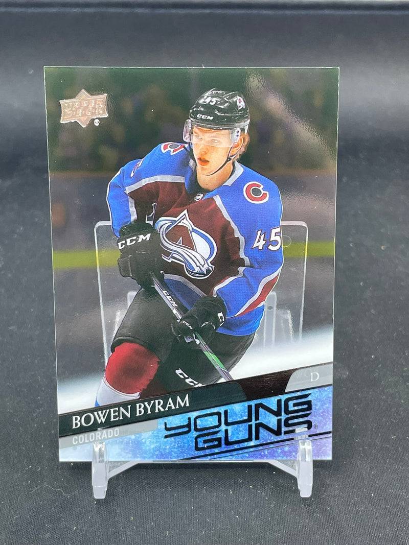 2020 UPPER DECK SERIES ONE - CLEAR CUT - YOUNG GUNS - B. BYRAM -