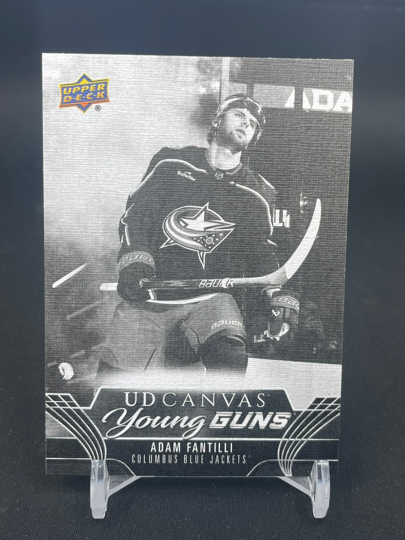 2023 UPPER DECK EXTENDED SERIES - B/W UD CANVAS YOUNG GUNS - A. FANTILLI -