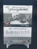 2023 UPPER DECK EXTENDED SERIES - B/W - UD CANVAS - YOUNG GUNS - A. FANTILLI -