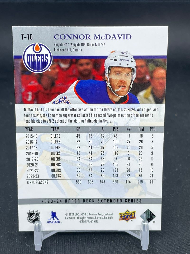 2023 UPPER DECK EXTENDED SERIES - TRIBUTE - C. MCDAVID -