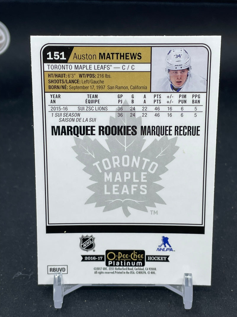 2016 UPPER DECK O-PEE-CHEE PLATINUM - MARQUEE ROOKIES - A. MATTHEWS -