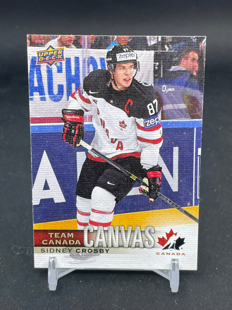 2017 UPPER DECK TEAM CANADA - CANVAS - S. CROSBY -