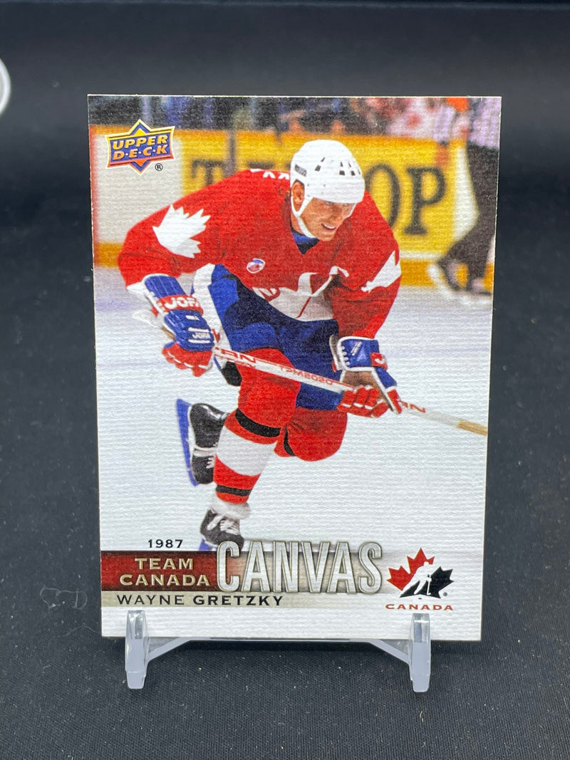 2017 UPPER DECK TEAM CANADA - CANVAS - W. GRETZKY -