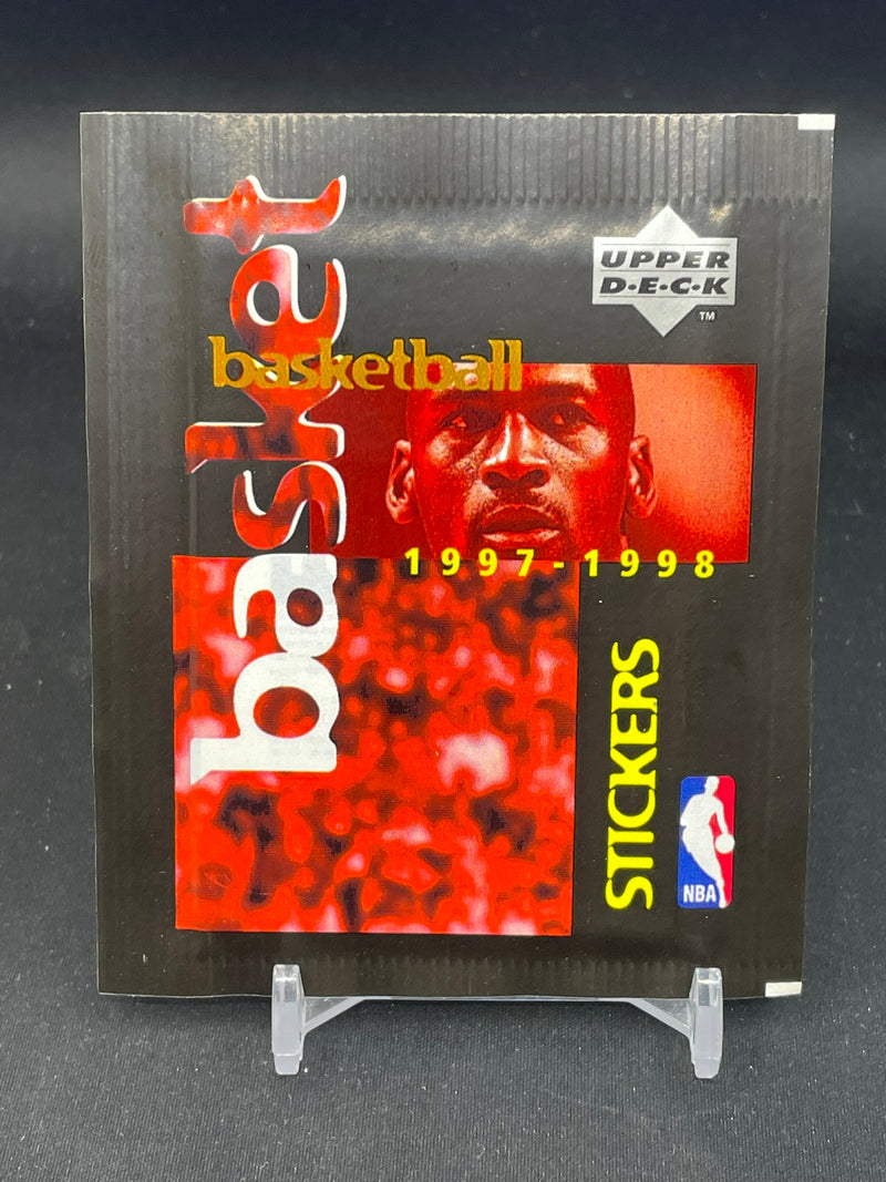 1997 UPPER DECK BASKETBALL STICKER PACK