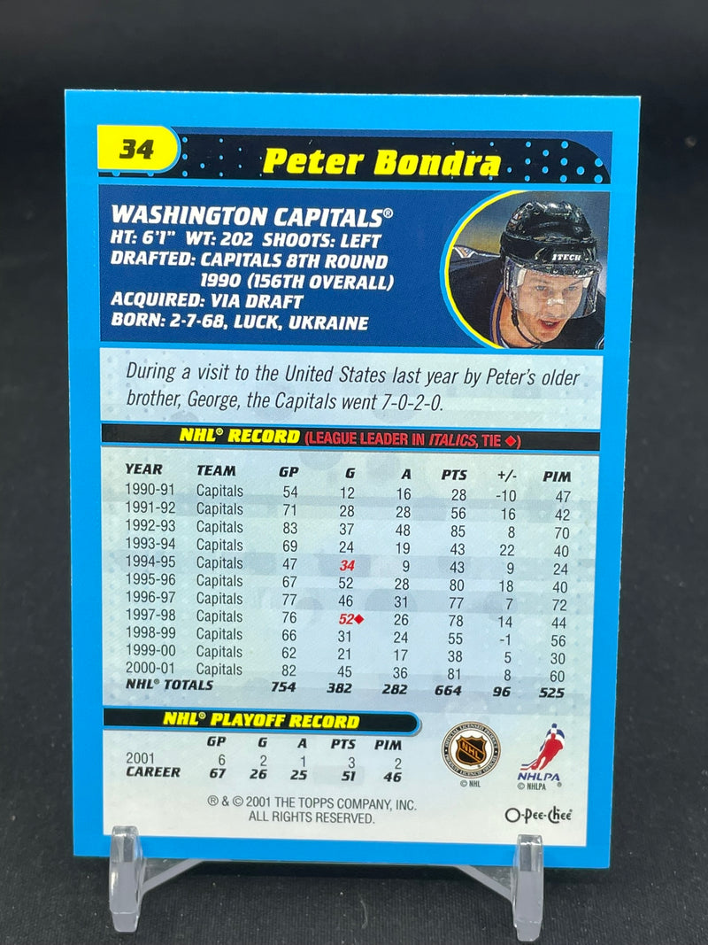 2001 O-PEE-CHEE - HERITAGE - SINGLES - SELECT YOUR PLAYER
