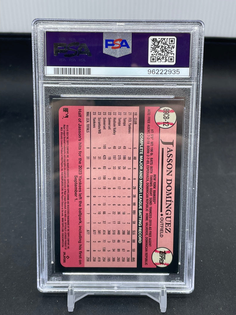 2024 TOPPS CHROME - 1989 TOPPS - J. DAOMINGUEZ -