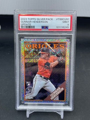 2023 TOPPS SILVER PACK - UPDATE - G. HENDERSON - #T88CU91 - PSA 9 - RC