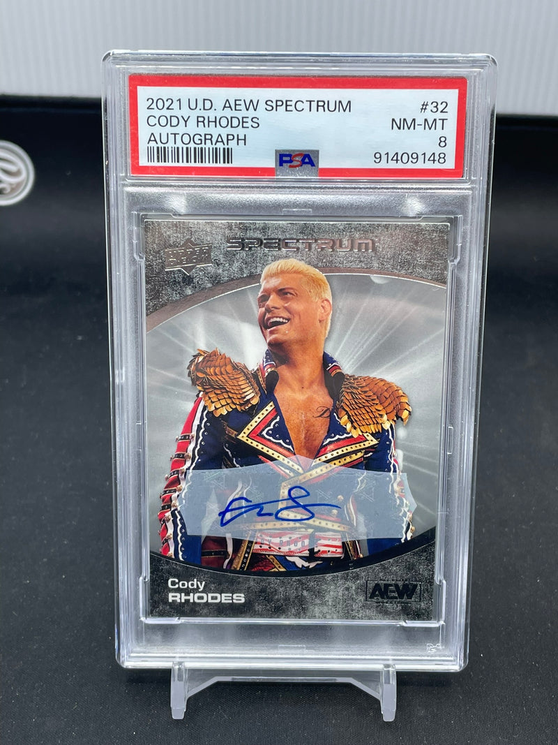 2021 UPPER DECK AEW SPECTRUM - AUTOGRAPHS - C. RHODES -