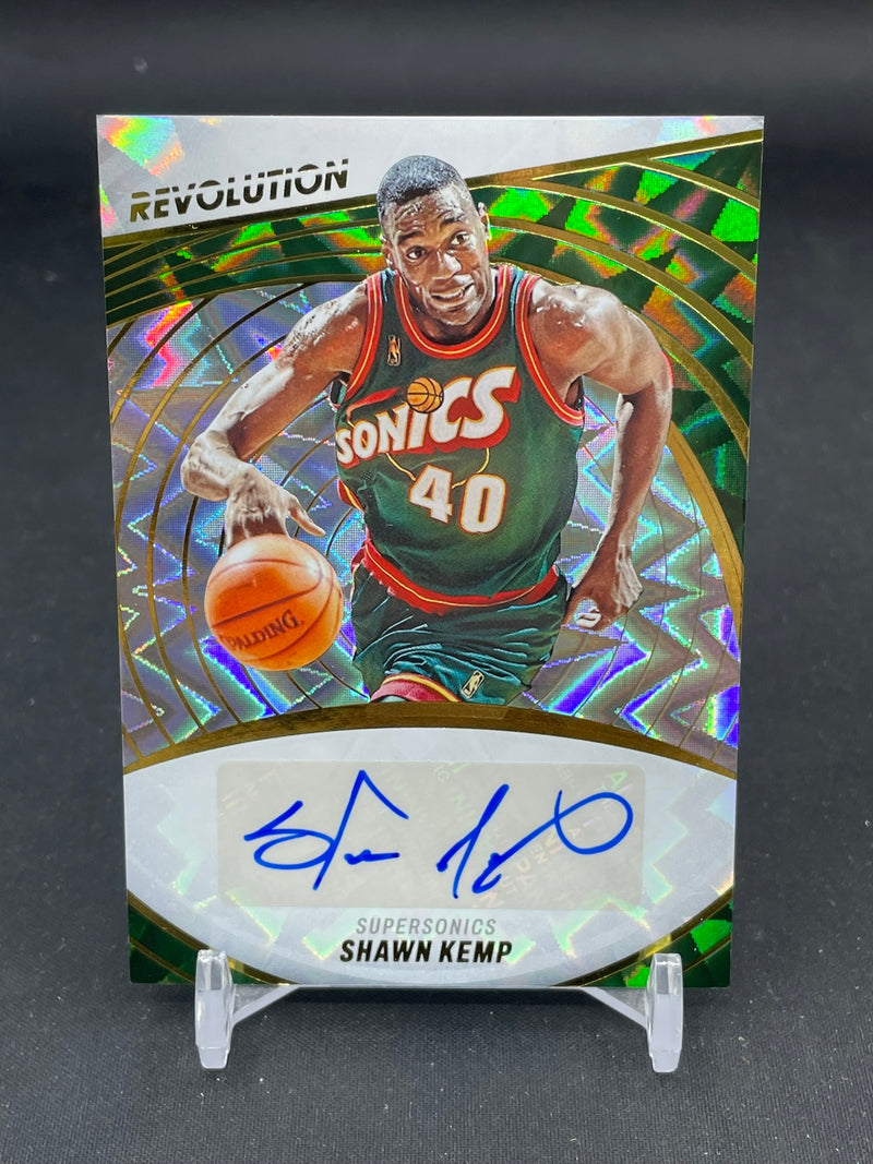 2022 PANINI REVOLUTION - FRACTAL - S. KEMP - #A-SKE - #'D/100 - AUTOGRAPH