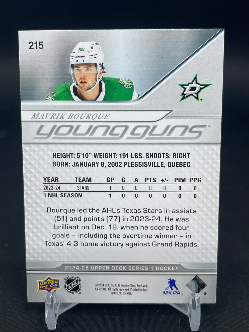 2024 UPPER DECK SERIES ONE - YOUNG GUNS - M. BOURQUE -