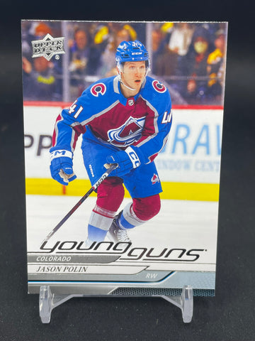 2024 UPPER DECK SERIES ONE - YOUNG GUNS - J. POLIN - #210 - RC