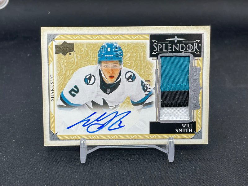 2024 UPPER DECK THE CUP - SPLENDOR ROOKIES - W. SMITH - #SP-WS - #'D/36 - RELIC - AUTOGRAPH